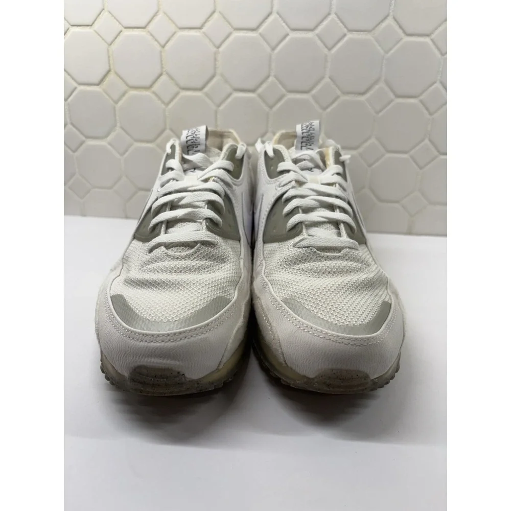 Nike Air Max 90 Terrascape Mens 11.5 White Gray DQ3987-101 Sneakers Move to Zero